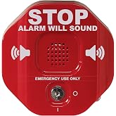 Safety Technology International, Inc. STI-6400 Exit Stopper Multifunction Door Alarm, Helps Prevent Unauthorized Exits or Entries Through Emergency Doors