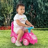 DOLU Unicorn Sit N Ride Push Along Car Toy Pink 37cm H 47cm L 21cm W view 5
