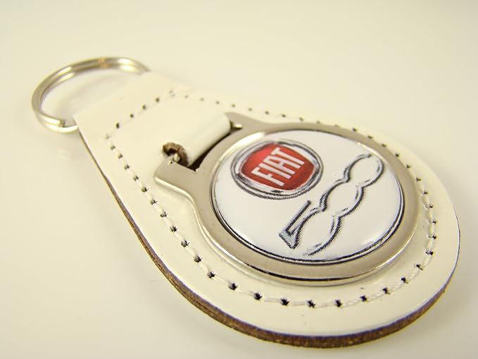 Fiat 500 Keyring, FIAT 500 Key Ring, Fiat 500 Keyring, Gift Idea, Fiat
