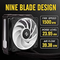 EZDIY-FAB Cube Fan Pro RGB Case Fan 120mm with Fan