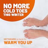 HotHands Foot Valve Pack of 5 - Instant Foot Warmers Adhesive Socks view 2
