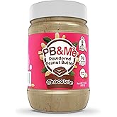 PB&Me Powdered Peanut Spread, Keto Snack, Gluten Free, Plant Protein, 16 Ounce (Chocolate, 16 Ounce (Pack of 1))