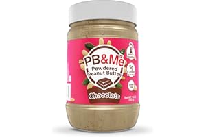PB&Me Powdered Peanut Spread, Keto Snack, Gluten Free, Plant Protein, 16 Ounce (Chocolate, 16 Ounce (Pack of 1))