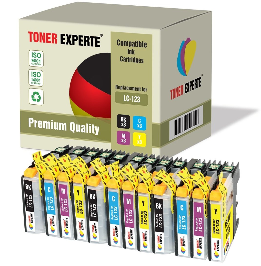 Pack de XL TONER EXPERTE® Compatibles LC Cartuchos de Tinta para Brother