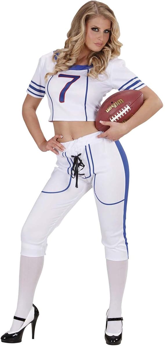 Ladies American Football Girl Costume Medium UK 1012 for USA Sports