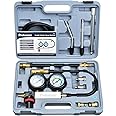 Prokomon Engine Cylinder Leak Down Tester Kit;Cylinder Leakage Tester Set for Pressure Check and Leakage Rate Test；Gasoline E
