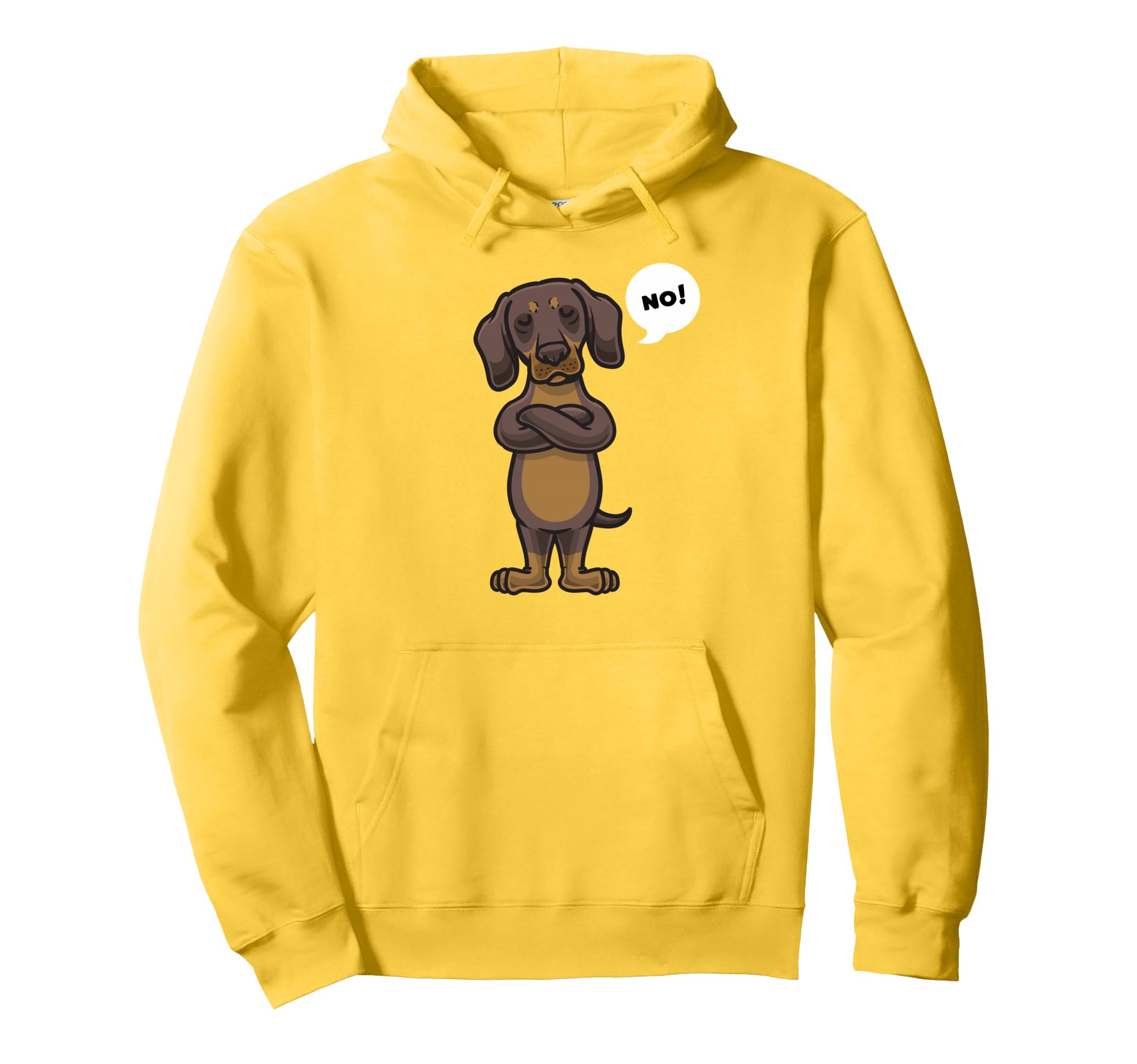 Dachshund funny Stubborn Dog Pullover Hoodie