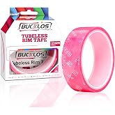BUCKLOS Bike Tubeless Rim Tape 17/19/21/23/25/28/30/32/35mm for MTB/Road | Rim Tape Tubeless,10M Length Strong Adhesive, Bicycle Rim Tape for Mountain,Road,Gravel,Enduro,700C Carbon Wheel Tubeless Kit