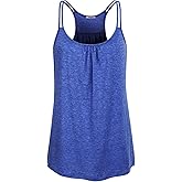 Hibelle Womens Scoop Neck Cute Racerback Yoga Workout Tank Top