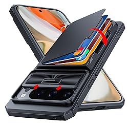 CENMASO for Google Pixel 9 Pro XL Case with Card