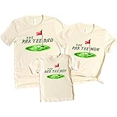 The Par Tee Boy or Girl Matching Family Birthday Shirts Golf Themed Kids Birthday Party Tee - Sold Individually