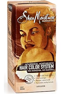 Shea Moisture Certified Organic Dark Golden Blonde Hair Color