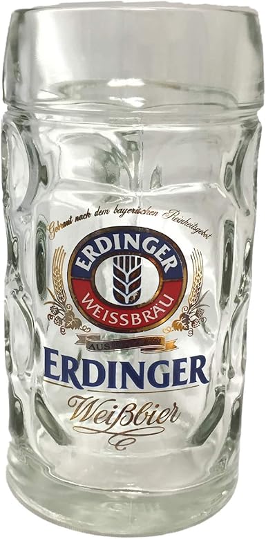 Amazon Co Jp エルディンガー Erdinger ビールグラス ビールジョッキ 500ml 単品 ホビー