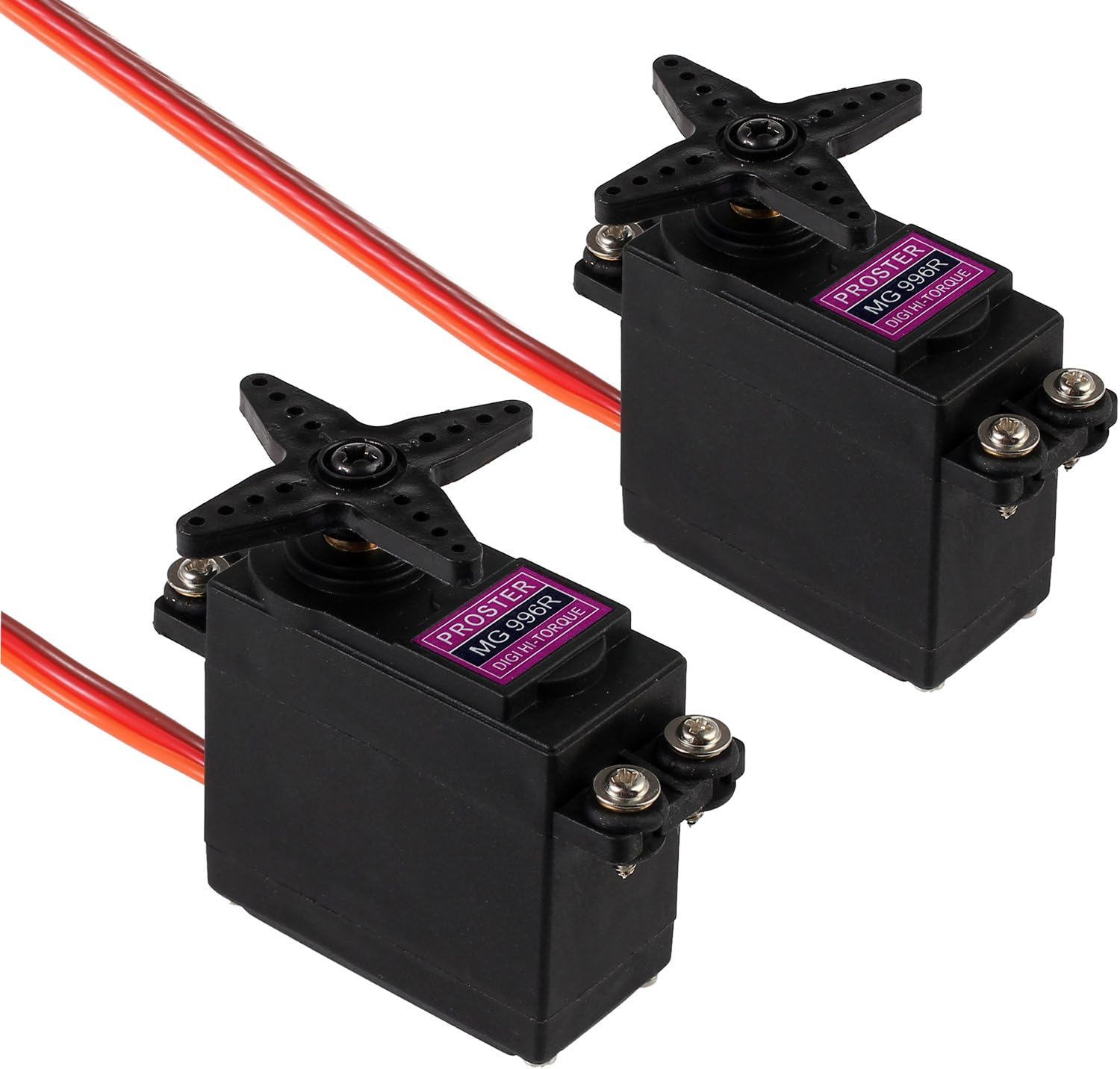 COLFULINE 2X MG996R MG995 Digital Torque Servo Metal Gear For JR RC Truck Racing 4.8-7.2V
