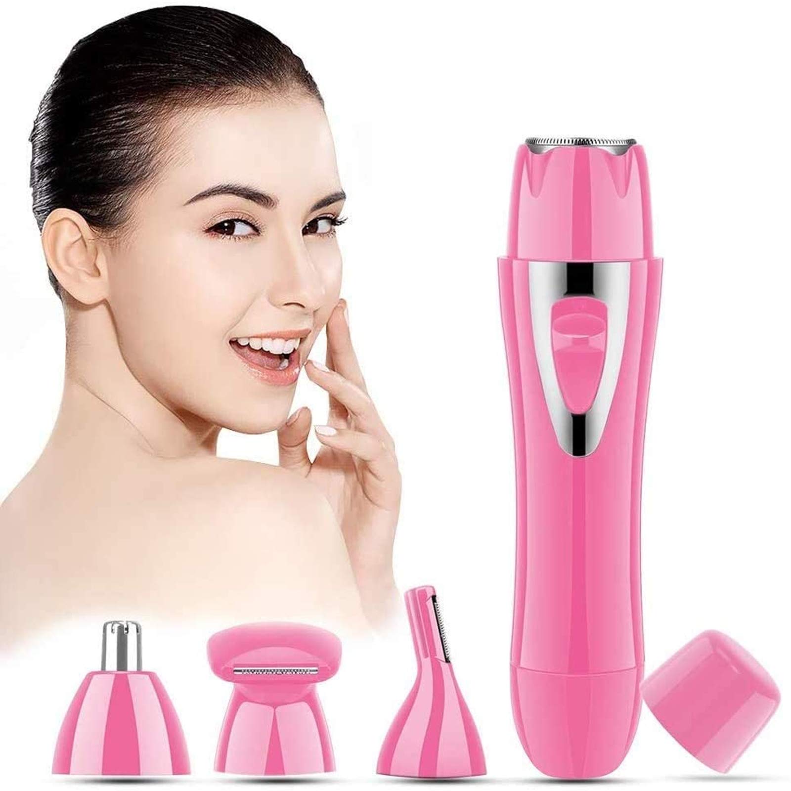 Mua レディースシェーバー ボディ シェーバー 女性 電動シェーバー 脱毛シェーバー 鼻毛カッター 眉毛シェーバー ムダ毛処理 Usb電動充電式 1台4役 多機能 全身用脱毛器 男女兼用 持ち運び便利 日本語説明書付き 年最新版改良版 Tren Amazon Nhật Chinh Hang 21