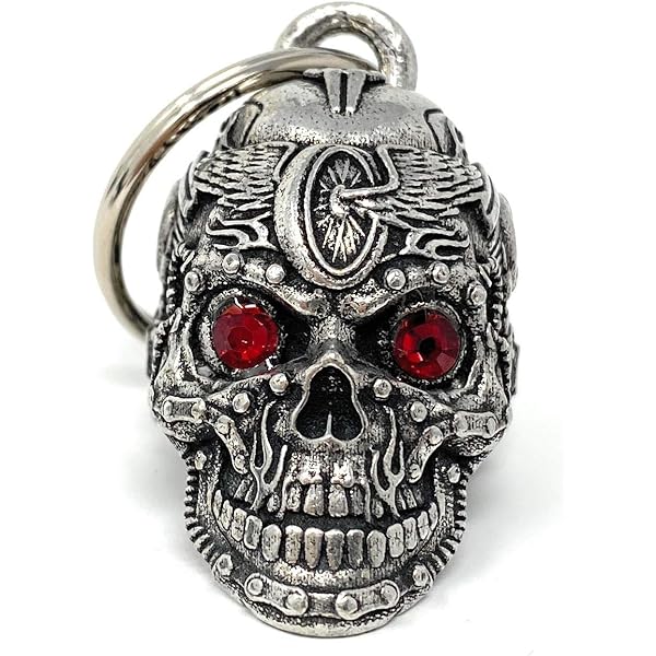 H*R様 Supreme/BRAVO BELLS Skull Bell Keyc Supreme Skull Bell Keychain Silver - SS25 - US