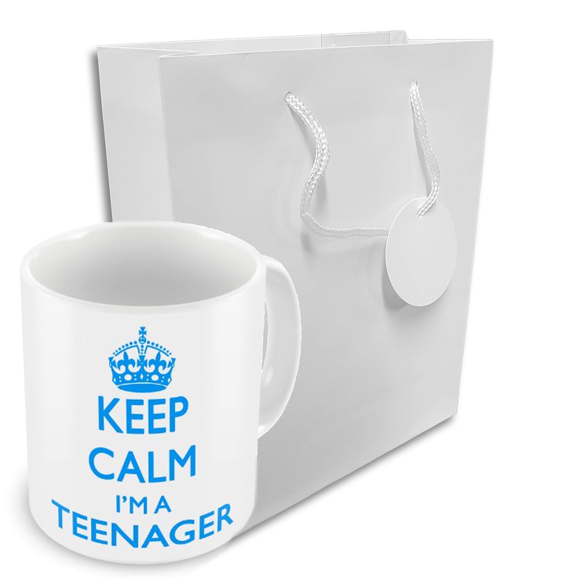 Keep Calm I'm A Teenager Gift Mug - Blue