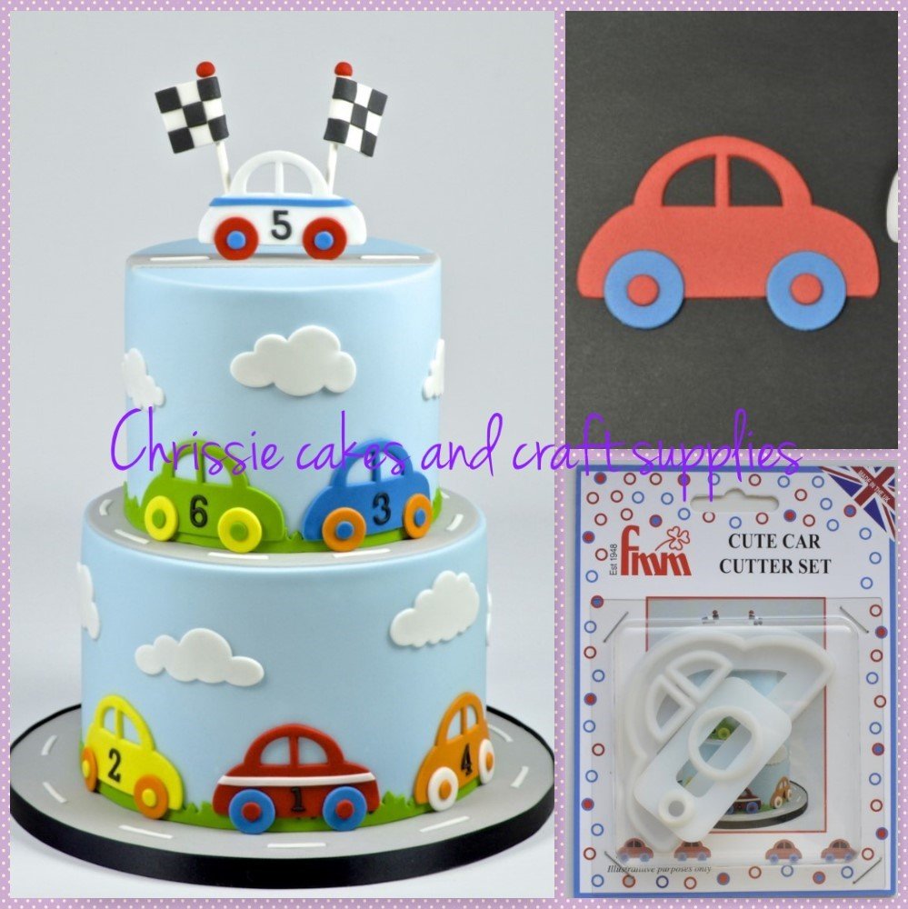 FMM Cute Car Cutter Set