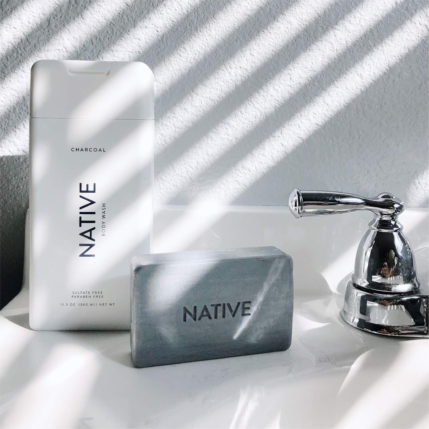 Native Body Wash 3 Pack - Natural Body Wash Women & Men - SLS & Paraben Free - Cucumber & Mint, Coconut & Vanilla, Lavender & Rose: Beauty