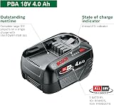 Bosch Battery Pack PBA 18V 4.0Ah W-C for 18V Tools Carton Pack view 2