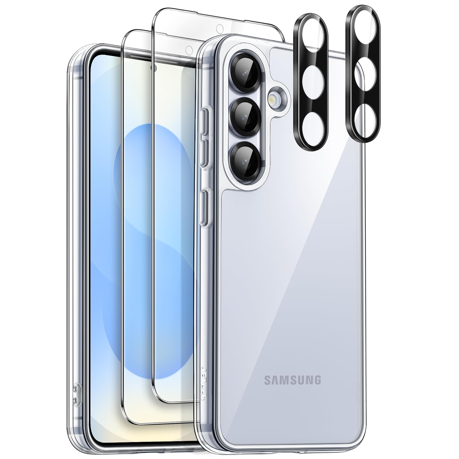 JETech 5 in 1 Case for Samsung Galaxy S25+ / S25 Plus 5G