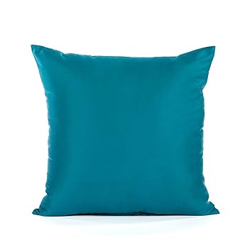 Teal Floor Pillow Teal 26x26 Pillow Cover For Couch Red Paisley