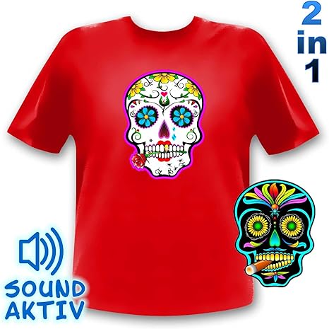 magliette che si illuminano