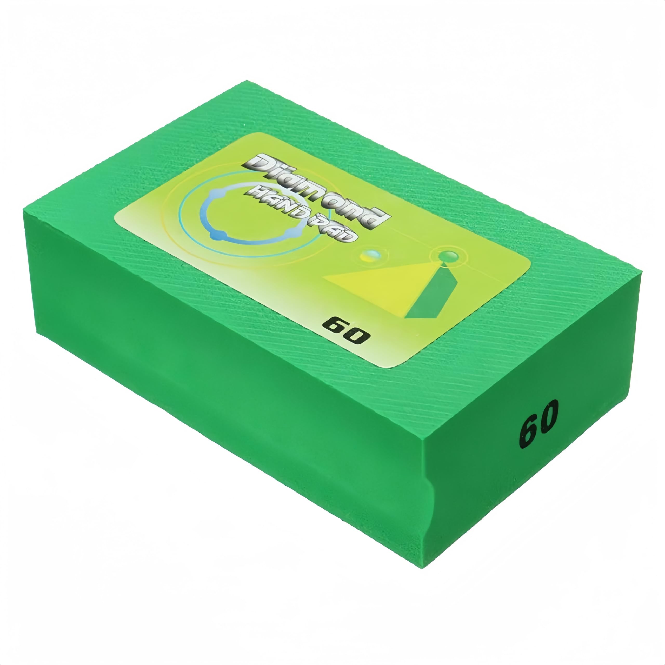 Diamond Sanding Blocks Hand-Held Pad Polishing Grinding Block for Glass Granite Concrete Marble 60 Grit