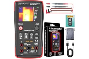 ZOYI Thermal Imaging Camera 2 in 1 True RMS Multimeter 32×32Resolution -4°F to 1022°F Type-C Charging for Electrical Industri