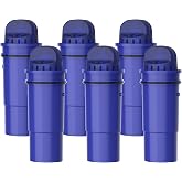 AQUA CREST Water Filter Replacement for Pur&reg; Plus Filter PPF951K, 6 Pack | Compatible with All Pur&reg; Pitcher and Dispenser, PPT700, PPT111, CR1100, DS1800, CRF950Z, PPF900Z, NSF Certified, Reduces Lead