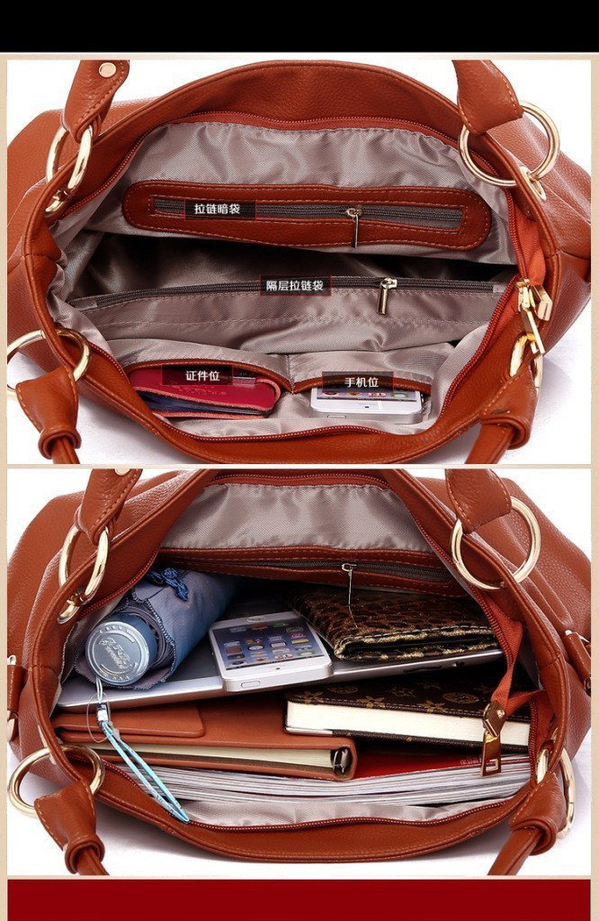 Vintage Messenger Women's Shoulder Handbag, Brown on Galleon Philippines