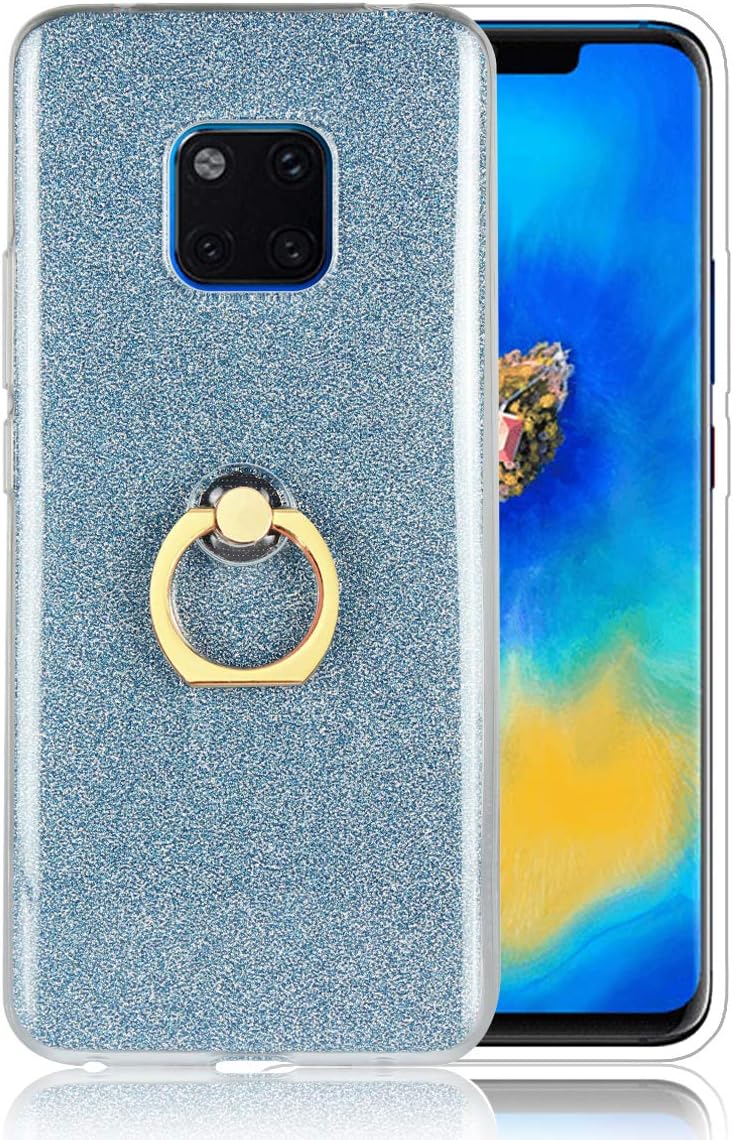 Funda® Ring Brackets Case for Huawei Mate 20 Pro (Blue)