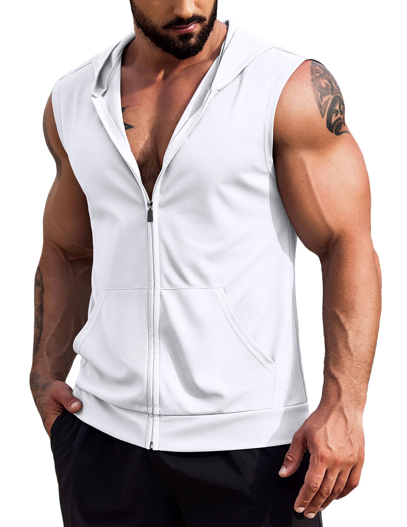 COOFANDY Muscle Tank Tops for Men Sleeveless Gym