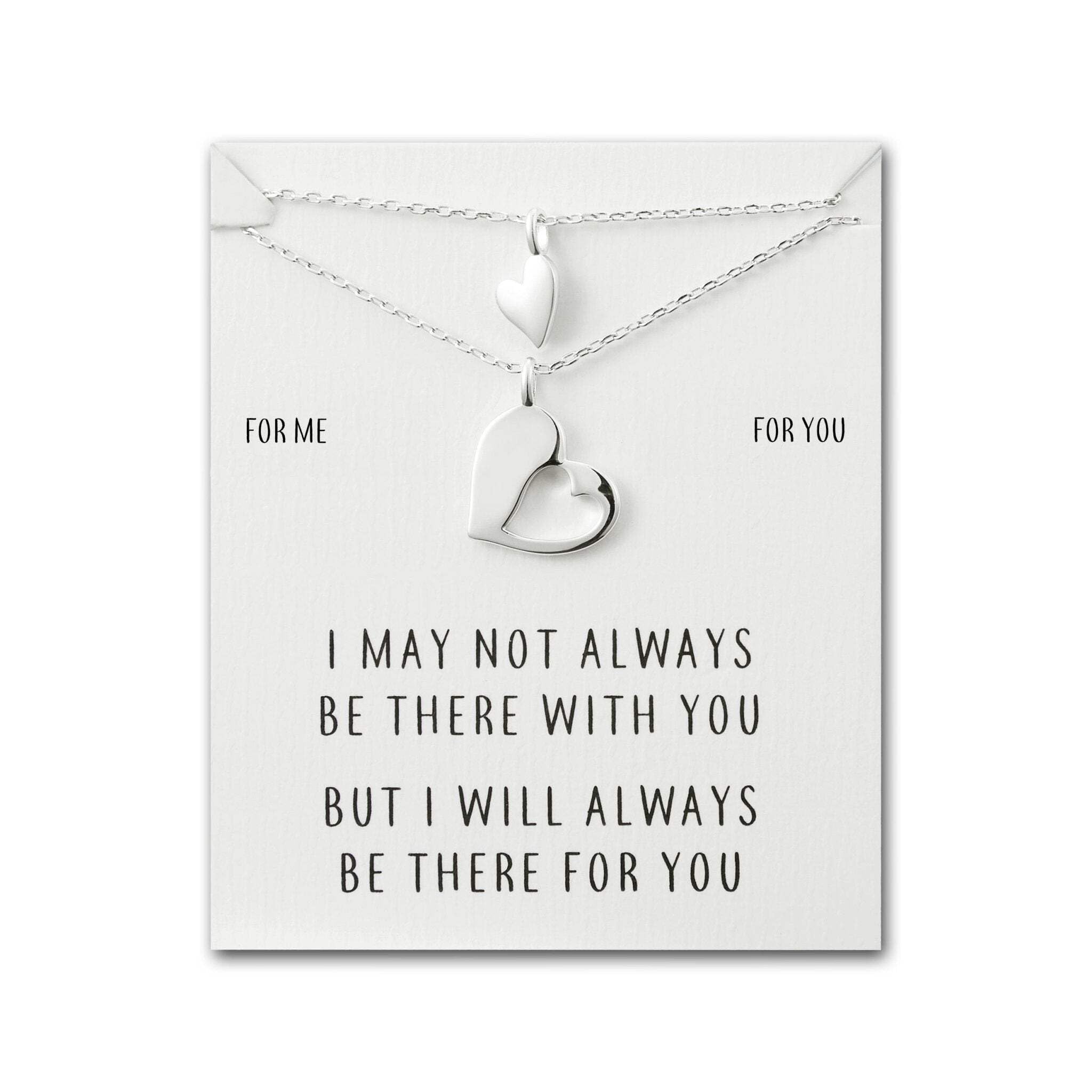 Philip Jones For Me For You Piece of My Heart Necklace Set
