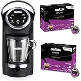 Lavazza Classy Plus Coffee Maker – 72 Count Intenso Espresso Capsules – Dual Brew Espresso & Lungo Machine Compatible Expert 