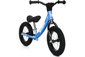 bicystar Sports Balance Bike for Toddlers 2-4, Air Tires, No Pedals Toddler Bicycle, Push Bike, Outdoor Toy for Childrens Girls Boys