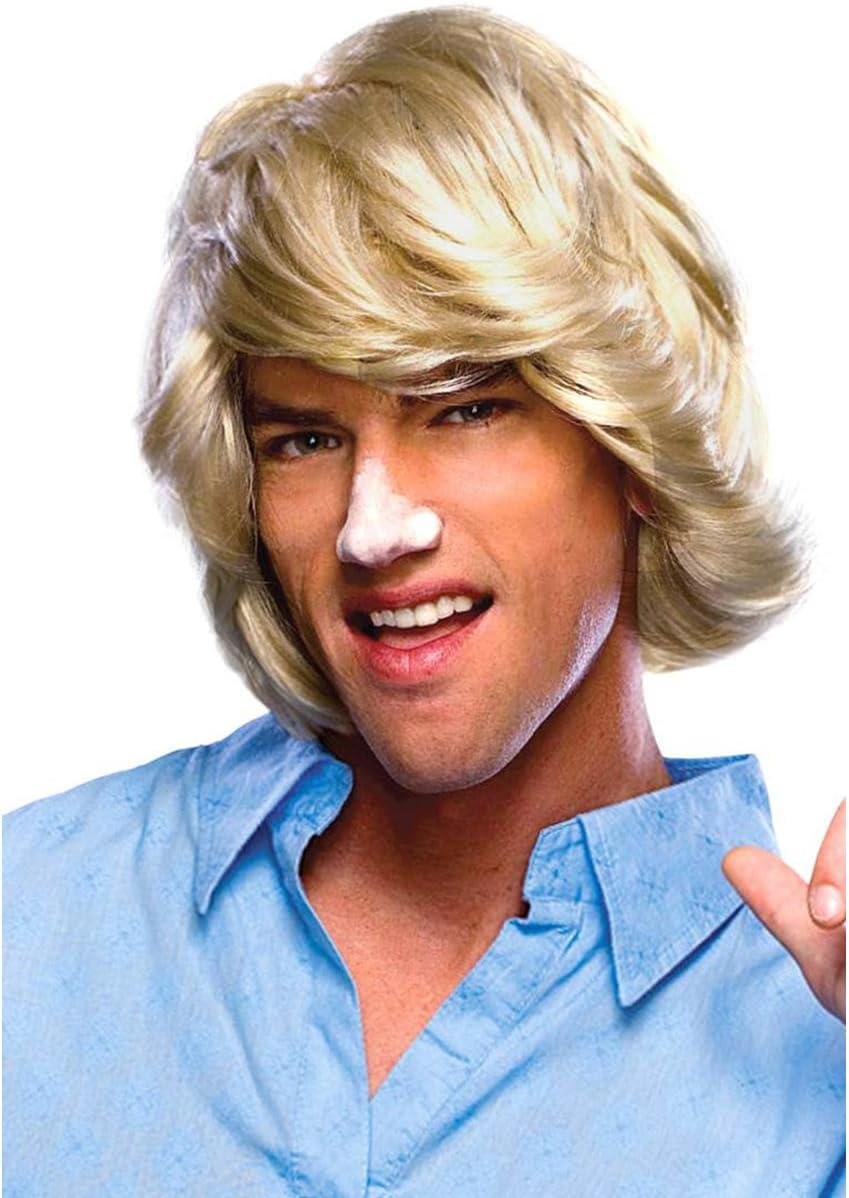Amazon Com Rubie S Mens Surfer Dude Halloween Party Costume Wig