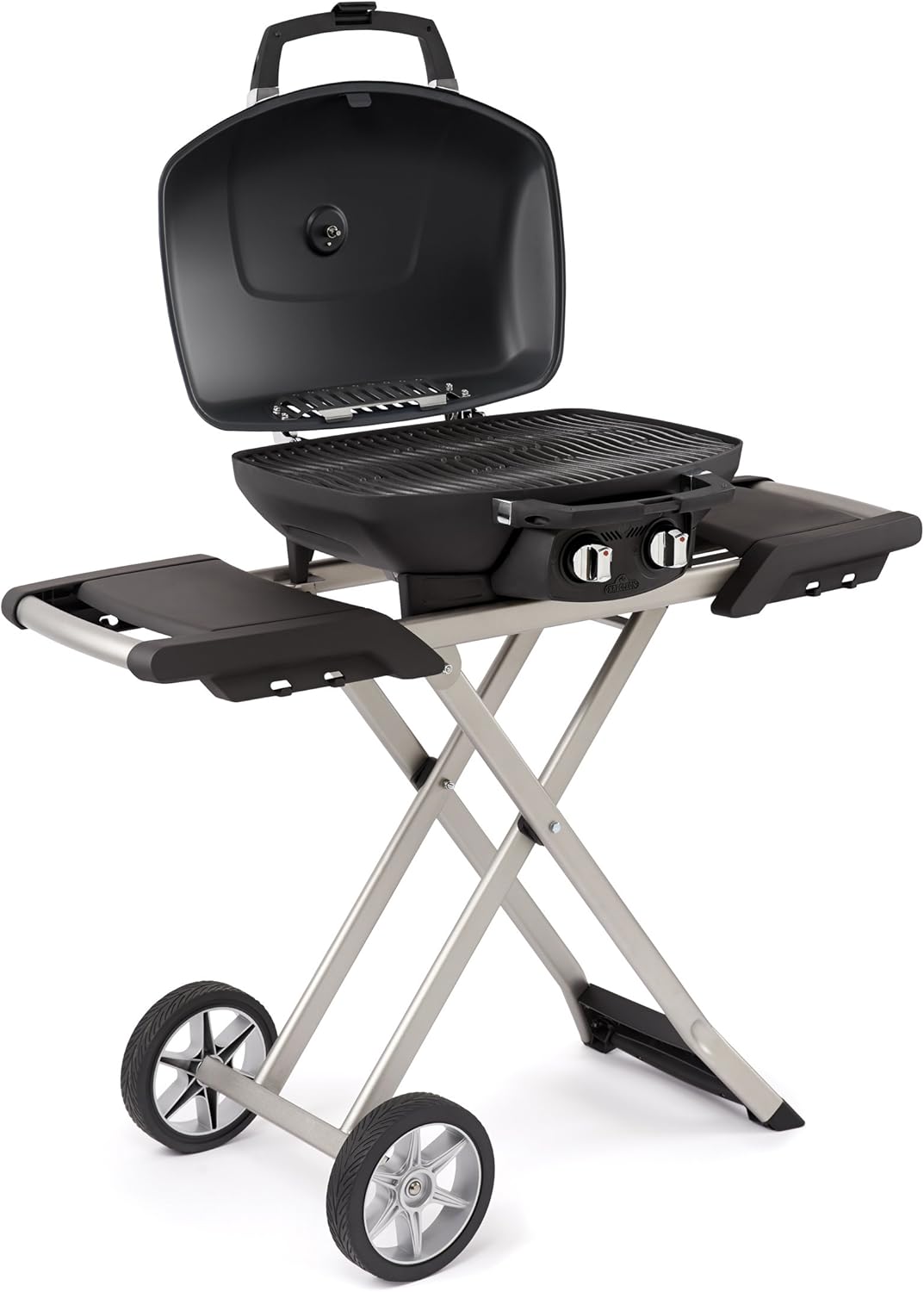 review Napoleon TQ285X-BL Portable Propane Grill with Cart, Blue