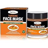 Turmeric Face Mask - Skin Brightening Mask with Turmeric and Bentonite Clay - All-Natural Face Mask for Acne Treatment - Boos