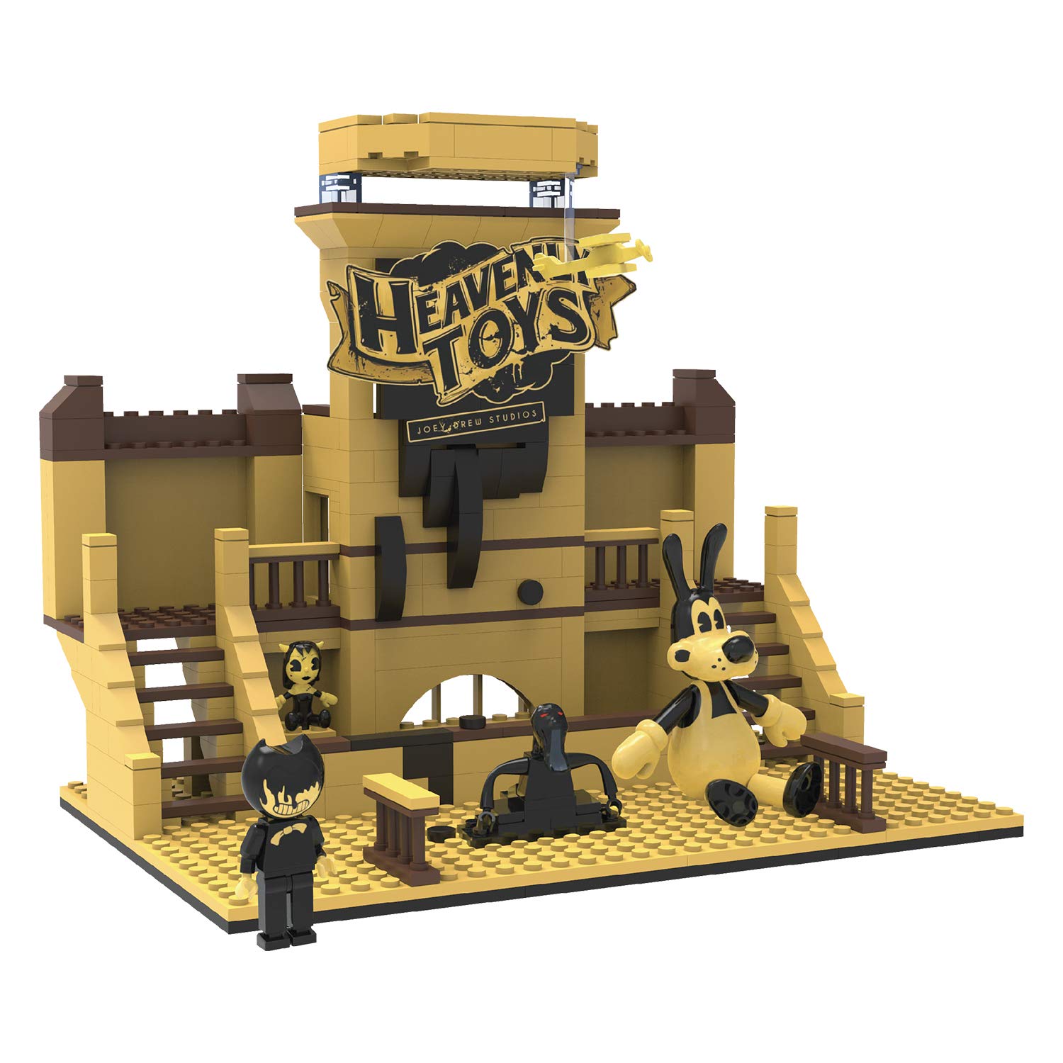 Bendy And The Dark Revival Heavenly Toys Construction Set