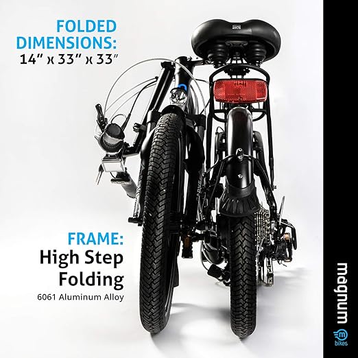 magnum premium electric folding bike