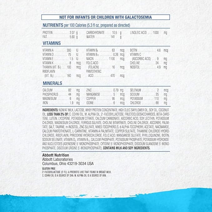 similac pro advance ingredients