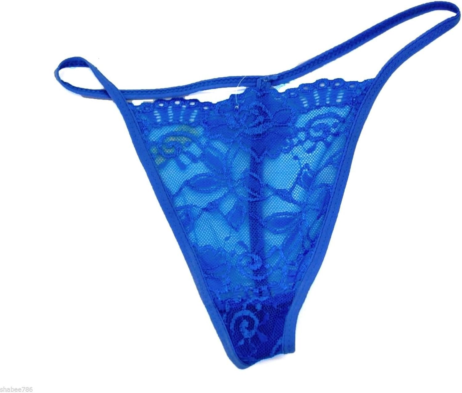 blue thong