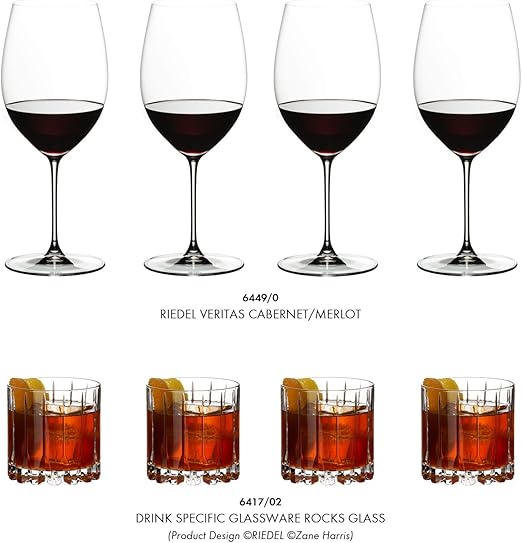 Amazon Com Riedel 5888 16 Veritas Cabernet Merlot And Drink