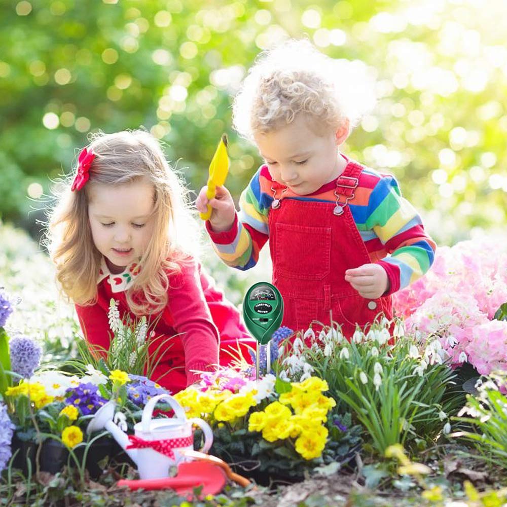 Wikomo Soil PH Meter 3in1 Soil Test Kit Moisture Lawn PH Tester