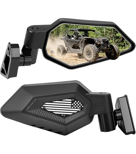次郎 Amazon.com: Can-Am New OEM Maverick X3 Racing Side Mirrors