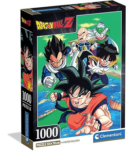 Amazon.com: Clementoni - Dragonball Dragonball-1000 Pieces, Poster
