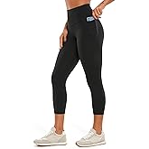 CRZ YOGA Butterluxe Workout Capri Leggings Pockets 23" - High Waist Gym Womens Crop Pants Yoga Buttery Soft