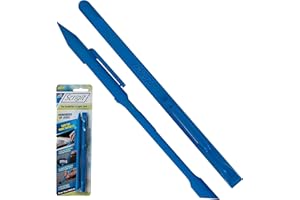 Scrigit Scraper No-Scratch Plastic Scraper Tool, 2 Pack - The Handy Multi-Use Scraping Tool for Removing Food, Labels, Stickers, Paint, Grease - Easy to Hold, Reaches Tight Spaces and Crevices