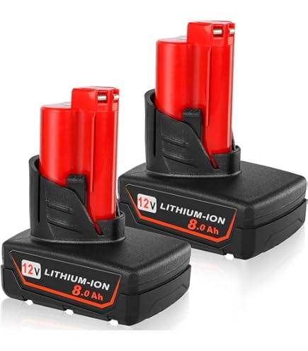 Caricabatterie Per Milwaukee M12 | Compatibile Con Tutte Le Batterie M12, 10,8-12 V, Ricarica Veloce